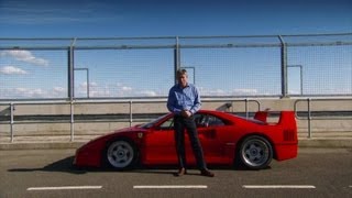 SUPERCAR FERRARI F40  Fifth Gear [upl. by Ekalb]