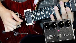 The 8 Best Flanger Guitar Moments Ever [upl. by Naghem]