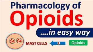 Pharmacology of Opioids in easy way [upl. by Ecertal]