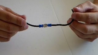 How to Crimp and Connect SPADE Connector  Quick Disconnect [upl. by Melisenda608]