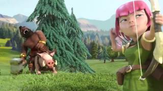 Clash of clans  Commercial on TV [upl. by Lesly]