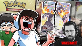 Pokémon Shining Fates but I destroyed a Shiny Charizard VMAX ft Wildcat [upl. by Eulau]