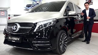 2020 Mercedes V Class Luxury  FULL Review V300d by VIP Klassen Geneva Edition [upl. by Walcott]