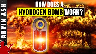 Nuclear Bomb How it Works in detail Atomic vs Hydrogen bomb Hbomb [upl. by Helprin412]