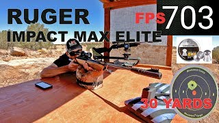 Ruger Impact MAX Elite 22 CAL  REVIEW AND TESTING [upl. by Ecnerat414]