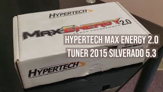 Hypertech Max Energy 20 TunerAFM Disabler  2015 Chevy Silverado [upl. by Stavro]