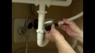 How To Install Dishwasher Plumbing  Replacing a Dishwasher [upl. by Granlund]