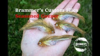 Fly Tying Brammers Seasoned Geezer  Trout Streamer [upl. by Old]