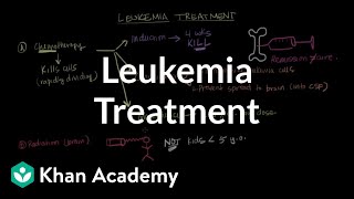 Leukemia treatment  Hematologic System Diseases  NCLEXRN  Khan Academy [upl. by Nnylhtak]