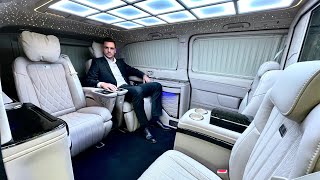 2022 Mercedes V Class Luxury  NEW Klassen VIP Jet Van  FULL Review [upl. by Adnah497]