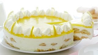 🍋 TORTA FREDDA AL LIMONE di Stefania  Il Ricettario 66 [upl. by Tab40]