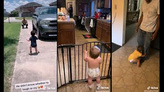 Welcome Home Daddy  When Daddy Comes Home TikTok Compilation  TikTok [upl. by Akilam]