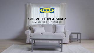 Living Room Refresh Solve It In a Snap by IKEA [upl. by Aekahs]