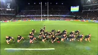 All Blacks vs France Haka 2011 RWC Final [upl. by Ayotna]