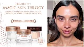 How to Moisturise Your Face for MAGIC Skin with Charlottes Magic Skin Trilogy  Charlotte Tilbury [upl. by Myles]