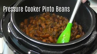 Pressure Cooker Pinto Beans  No Soak Quick Cook Beans  Cosori 2 Quart Electric Pressure Cooker [upl. by Sanalda762]