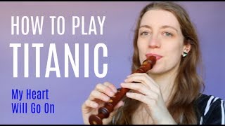 How to play TITANIC  Team Recorder [upl. by Jotham]