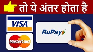 What is RuPay Card VISA Card MasterCard   Different Types of DEBIT CARDS in INDIA  HINDI [upl. by Stefan31]