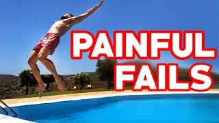 The Most Painful Fails of August 2019  Funny Fail Compilation [upl. by Morven868]