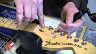 Restringing an Electric Guitar [upl. by Assert900]