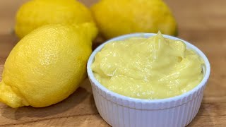 Crema Pasticcera al Limone facilissima [upl. by Polik]