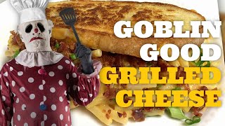 Cooking WIth Wrinkles The Clown  Goblin Good Grilled Cheese [upl. by Corrianne]