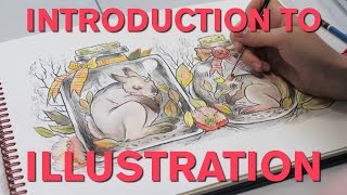 How To Introduction to Illustration with Alison Woodward [upl. by Ahsekam]