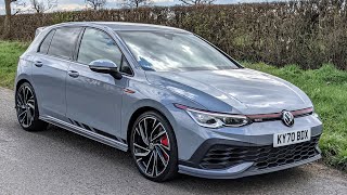 New VW Golf GTI Clubsport 8 better than Golf R 300hp Volkswagen Hot Hatch  4K [upl. by Giulietta601]