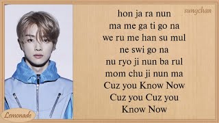 NCT U  Know Now Easy Lyrics [upl. by Alisander]