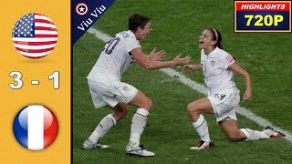 Semi  Final  USA vs France 31 All Goals amp Highlights  2011 WWC [upl. by Morven]