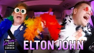 Elton John Carpool Karaoke [upl. by Ternan]