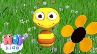 Buzz Buzz Buzz  The Bee Song for children 🐝HeyKids [upl. by Aiksas48]