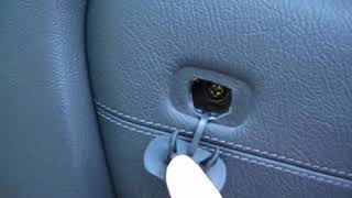 Mercedes SLK230 R170 Interior Door Panel Repair Part 1 of 4 Removal [upl. by Arodoeht]