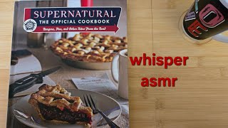 ASMR Supernatural cookbook whisper [upl. by Jaala427]