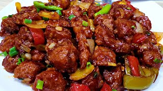 Restaurant Style Chili Chicken with Secret Tips  Dry Chicken Chilli Recipe [upl. by Rialc]