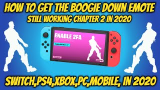 Enable 2fa Fortnite Chapter 2 In 2021 Still Working switch [upl. by Pollerd]