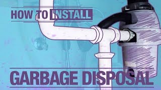 How To Install A Garbage Disposal [upl. by Rellia]