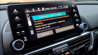 Updating Display Audio Software for Honda Accord 20182020 18AA2071001 [upl. by Acinoed]