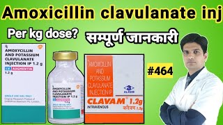 Augmentin injection  Augmentin injection 12g Clavam injection  Clavam injection in hindi [upl. by Ylrrad826]