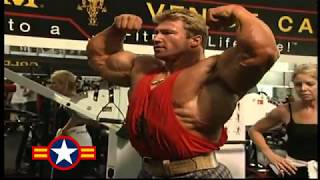 Gunter Schlierkamp Shoulders Workout For 2000 Mr Olympia YouTube 720p [upl. by Ariaic]