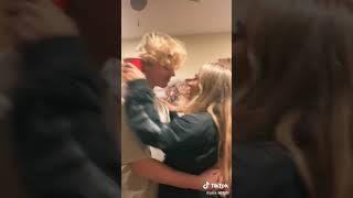 Sienna Mae Kisses Jack Wright after pouring water over him [upl. by Tocs386]