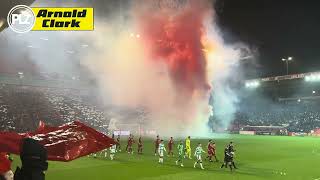 FULL Stadium TIFO at ABERDEEN v CELTIC [upl. by Aidnis]