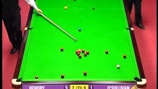 2004 World Snooker Championship SF Ronnie OSullivan vs Stephen Hendry Session 2 BBC [upl. by Tamiko739]