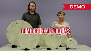 Remo Buffalo Drums Demo [upl. by Veronique]