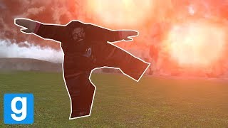 WILL PS1 HAGRID SURVIVE THE NUKES  Garrys mod Sandbox [upl. by Isac]