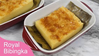 ROYAL BIBINGKA RECIPE Using Glutinous Rice Flour [upl. by Justin]