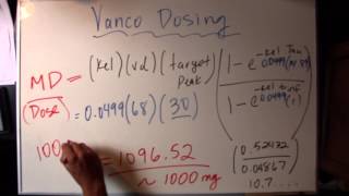 Vancomycin Dosing [upl. by Lednor]