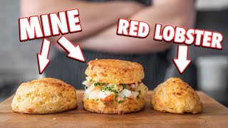 Making Red Lobster Cheddar Bay Biscuits At Home  But Better [upl. by Brade]