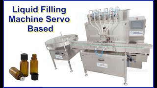 Servo System Liquid Filling Machine [upl. by Ferro672]