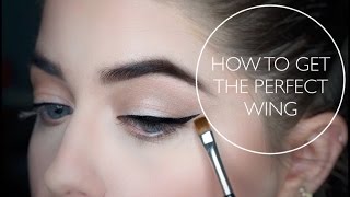 Easy Winged Eyeliner Tutorial for Beginners [upl. by Lytsyrk793]